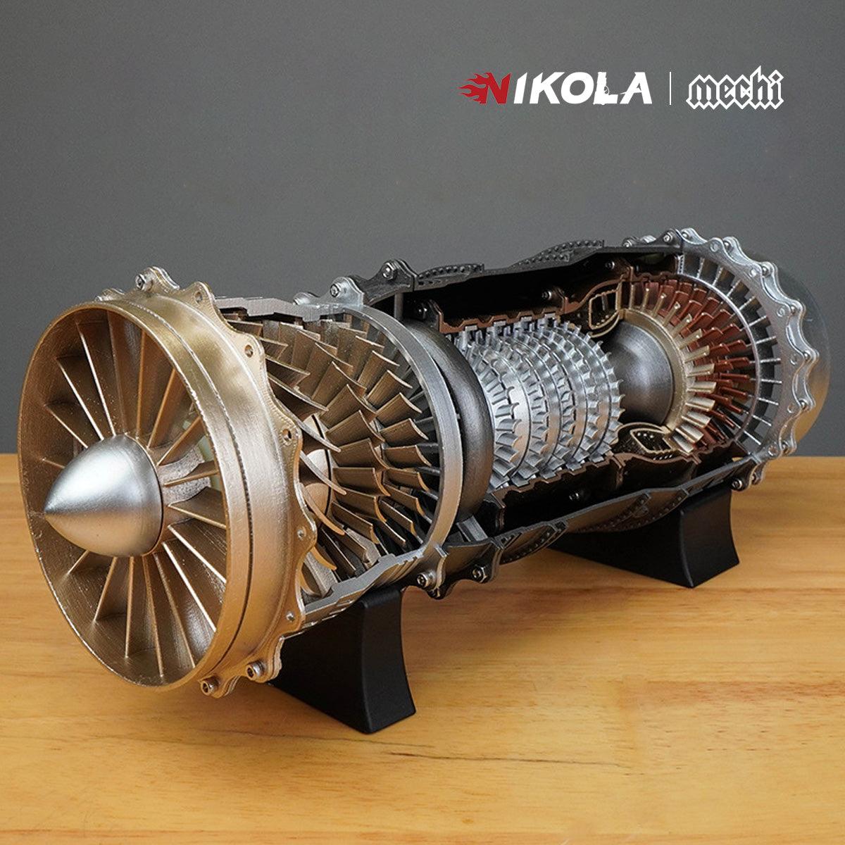 NIKOLATOY® WS-15 Fighter Turbofan Engine Model DIY Assembly Kits 150+ PCS 2 NIKOLATOY® WS-15 Fighter Turbofan Engine Model DIY Assembly Kits 150+ PCS