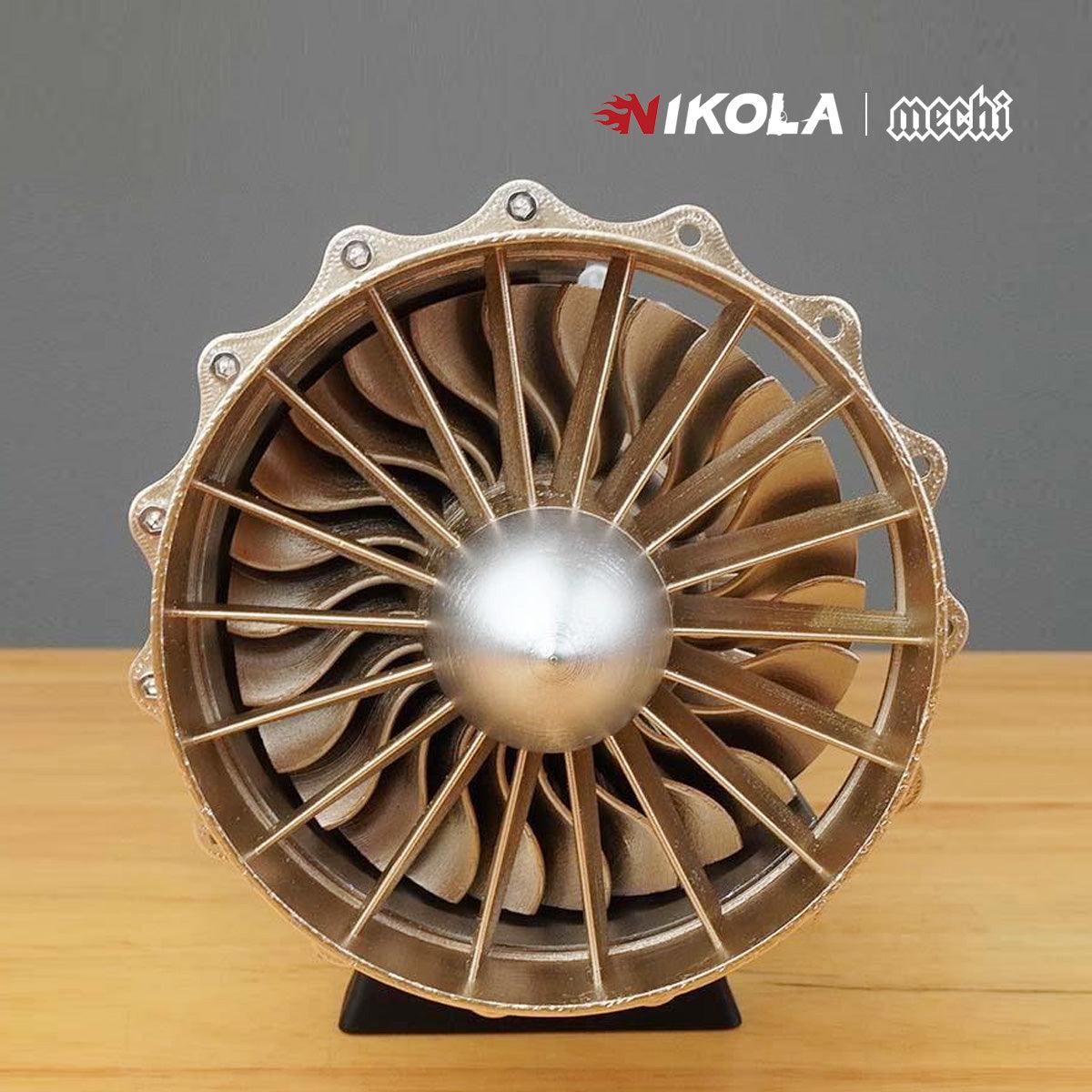 NIKOLATOY® WS-15 Fighter Turbofan Engine Model DIY Assembly Kits 150+ PCS 3 NIKOLATOY® WS-15 Fighter Turbofan Engine Model DIY Assembly Kits 150+ PCS