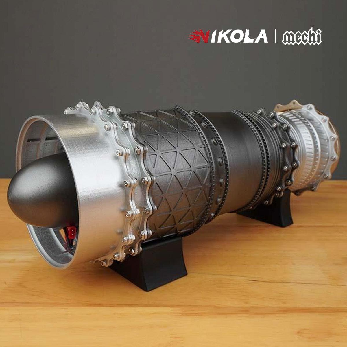 NIKOLATOY® WS-15 Fighter Turbofan Engine Model DIY Assembly Kits 150+ PCS 4 NIKOLATOY® WS-15 Fighter Turbofan Engine Model DIY Assembly Kits 150+ PCS