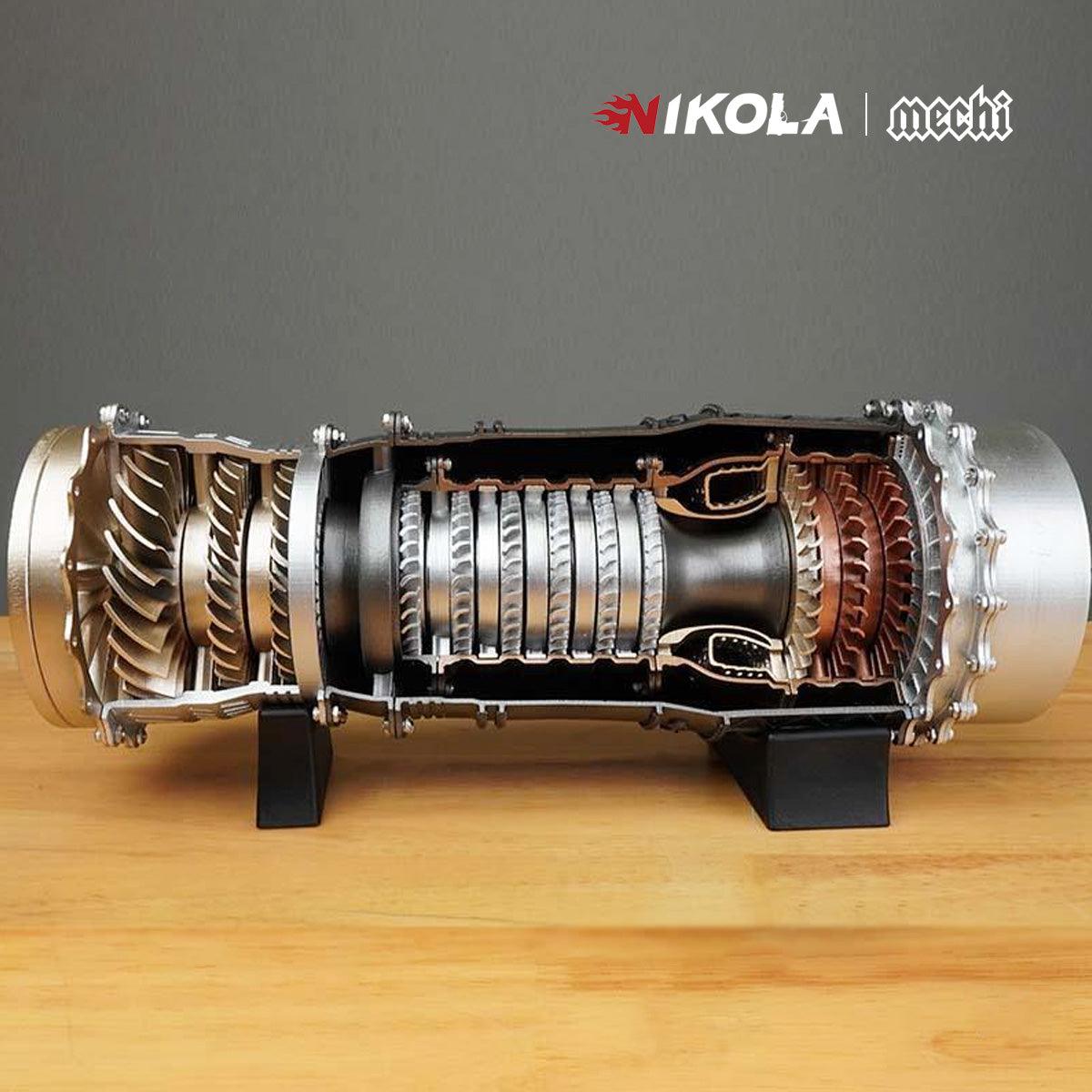 NIKOLATOY® WS-15 Fighter Turbofan Engine Model DIY Assembly Kits 150+ PCS 5 NIKOLATOY® WS-15 Fighter Turbofan Engine Model DIY Assembly Kits 150+ PCS