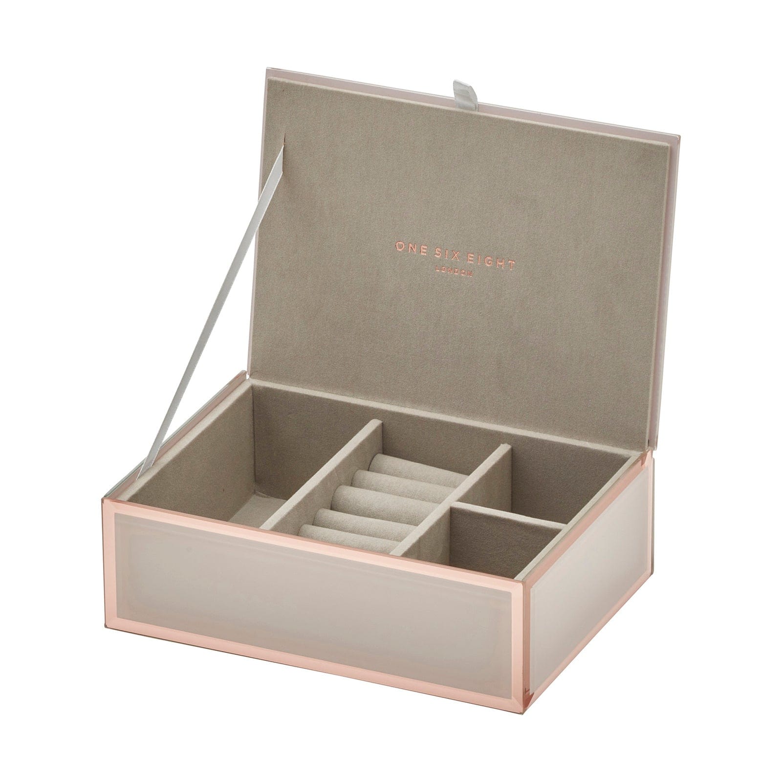 SARA Blush Medium Jewellery Box 1 SARA Blush Medium Jewellery Box