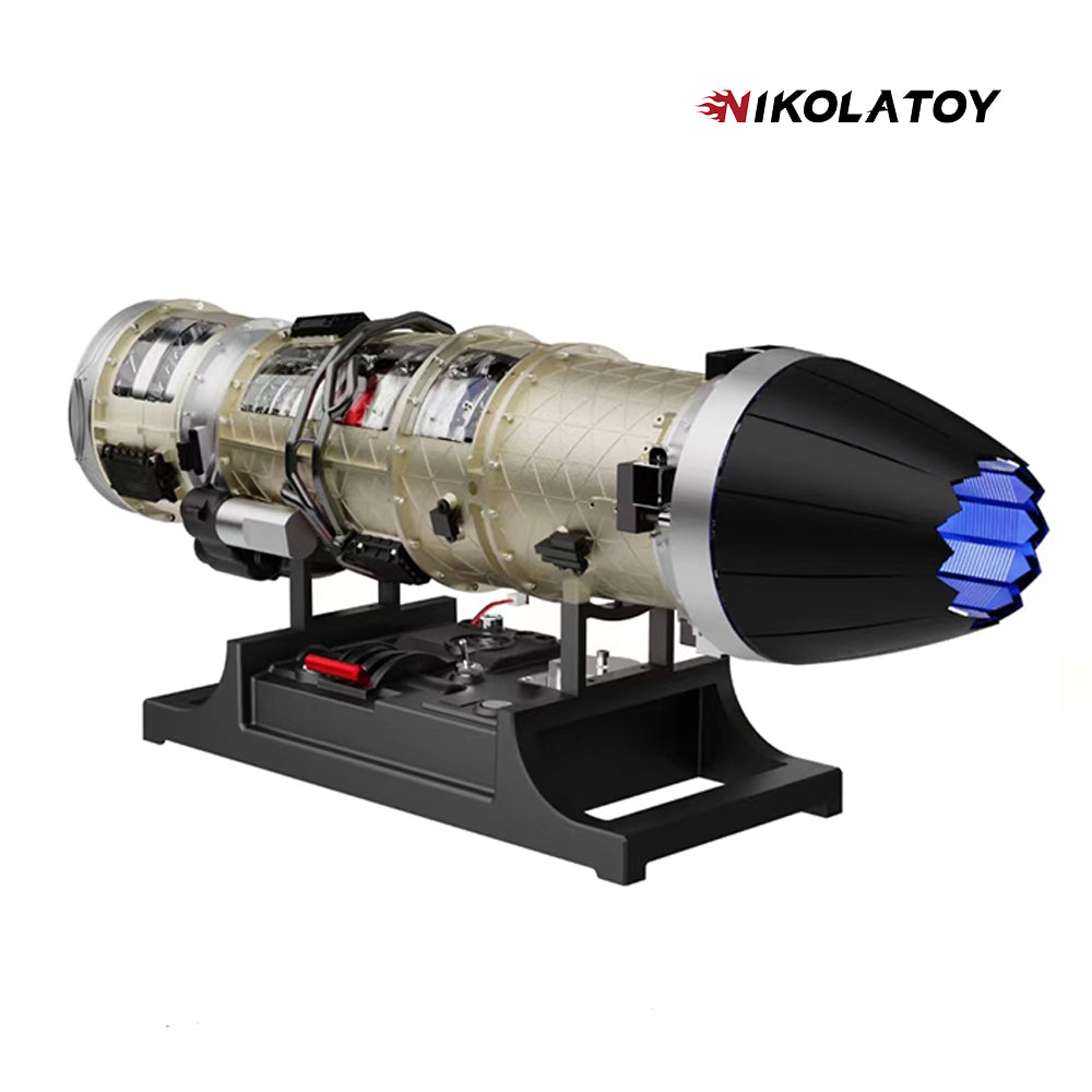 NIKOLATOY®Turbofan Engine Model Kit that Works F35 Military Fighter Jet Engine Kits 600+PCS 2 NIKOLATOY®Turbofan Engine Model Kit that Works F35 Military Fighter Jet Engine Kits 600+PCS