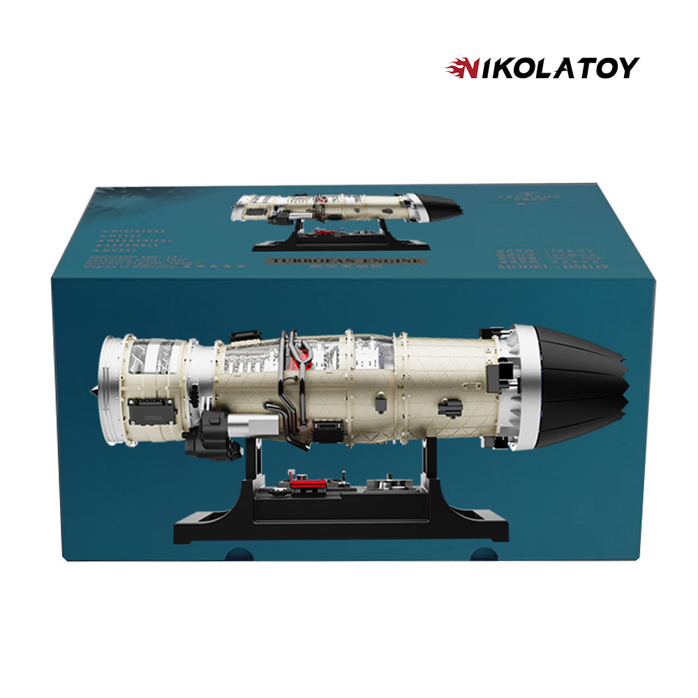 NIKOLATOY®Turbofan Engine Model Kit that Works F35 Military Fighter Jet Engine Kits 600+PCS 3 NIKOLATOY®Turbofan Engine Model Kit that Works F35 Military Fighter Jet Engine Kits 600+PCS