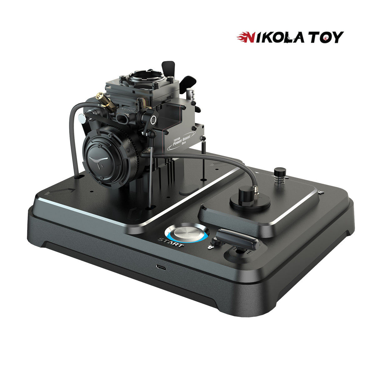NikolaToy™ Toyan L100 Micro internal combustion engine - Gift set 1 NikolaToy™ Toyan L100 Micro internal combustion engine - Gift set
