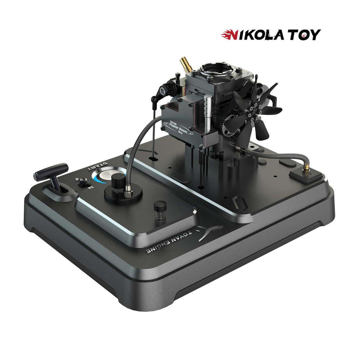 NikolaToy™ Toyan L100 Micro internal combustion engine - Gift set 3 NikolaToy™ Toyan L100 Micro internal combustion engine - Gift set