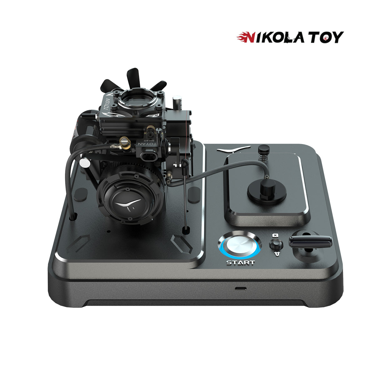 NikolaToy™ Toyan L100 Micro internal combustion engine - Gift set 4 NikolaToy™ Toyan L100 Micro internal combustion engine - Gift set