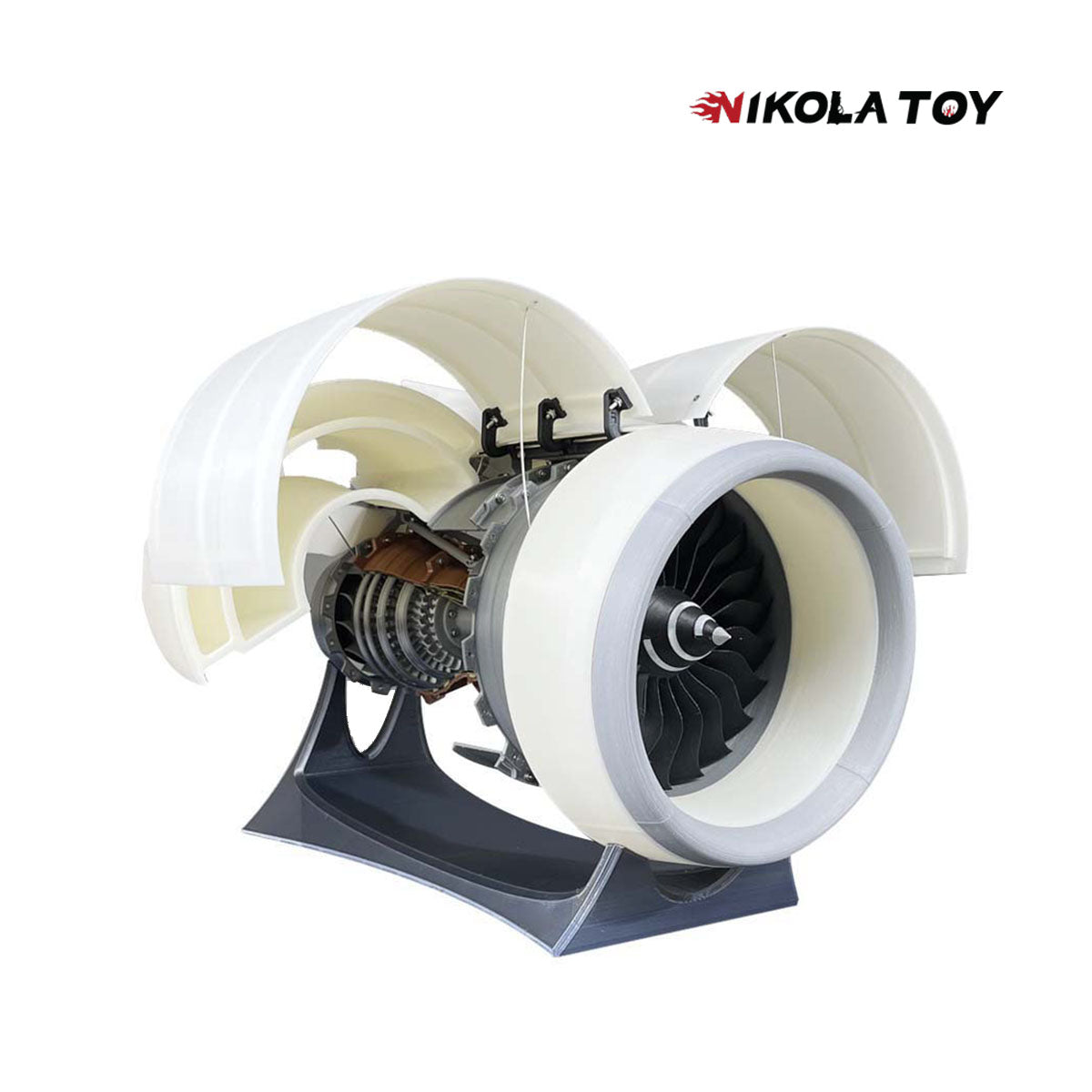 NikolaToy™ TR900 Turbofan engine model - Full version 1 NikolaToy™ TR900 Turbofan engine model - Full version