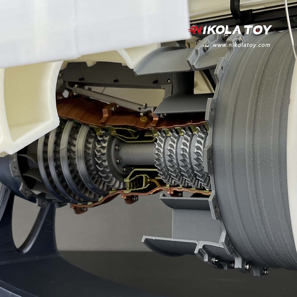 NikolaToy™ TR900 Turbofan engine model - Full version 10 NikolaToy™ TR900 Turbofan engine model - Full version