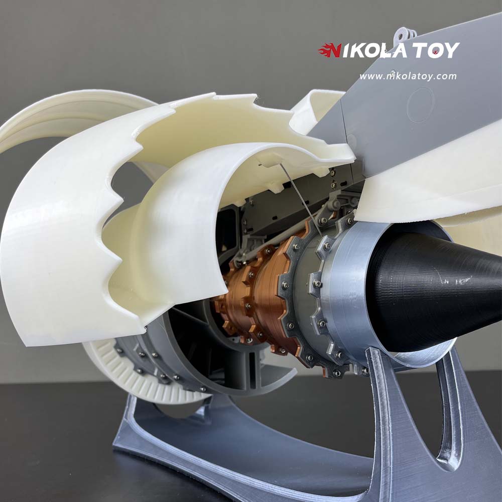 NikolaToy™ TR900 Turbofan engine model - Full version 6 NikolaToy™ TR900 Turbofan engine model - Full version