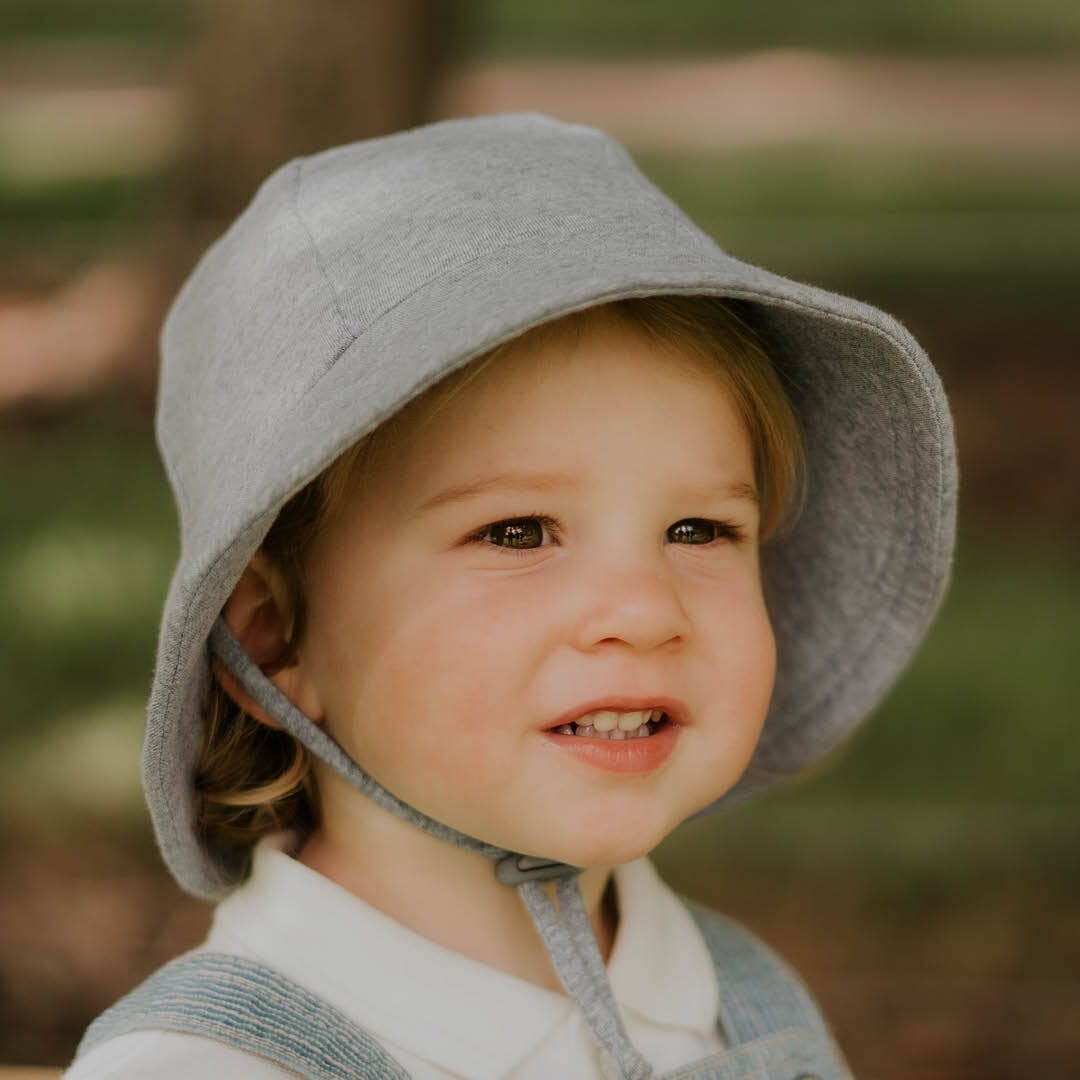 Bedhead Baby Bucket Hat - Grey Marle 2 Bedhead Baby Bucket Hat - Grey Marle