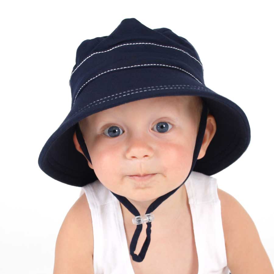 Bedhead Kids Bucket Hat - Navy 2 Bedhead Kids Bucket Hat - Navy