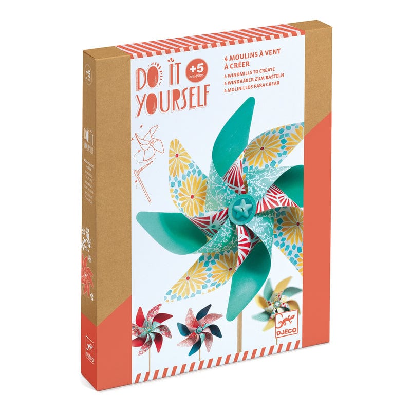 DJECO Do It Yourself Sweet Windmills