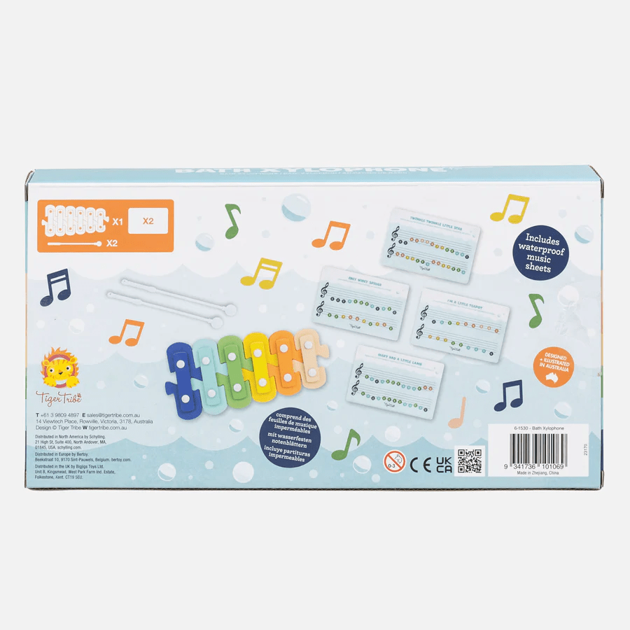 Tiger Tribe Bath Xylophone 6 Tiger Tribe Bath Xylophone