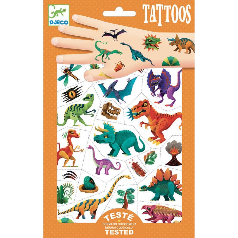 DJECO Dino Club Tattoos