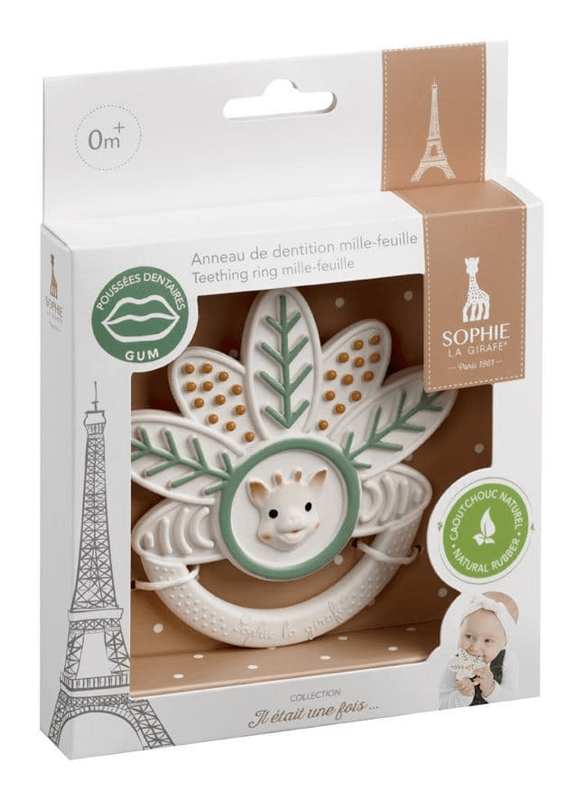 Sophie la Girafe Mille-feuille Teething Ring 5 Sophie la Girafe Mille-feuille Teething Ring