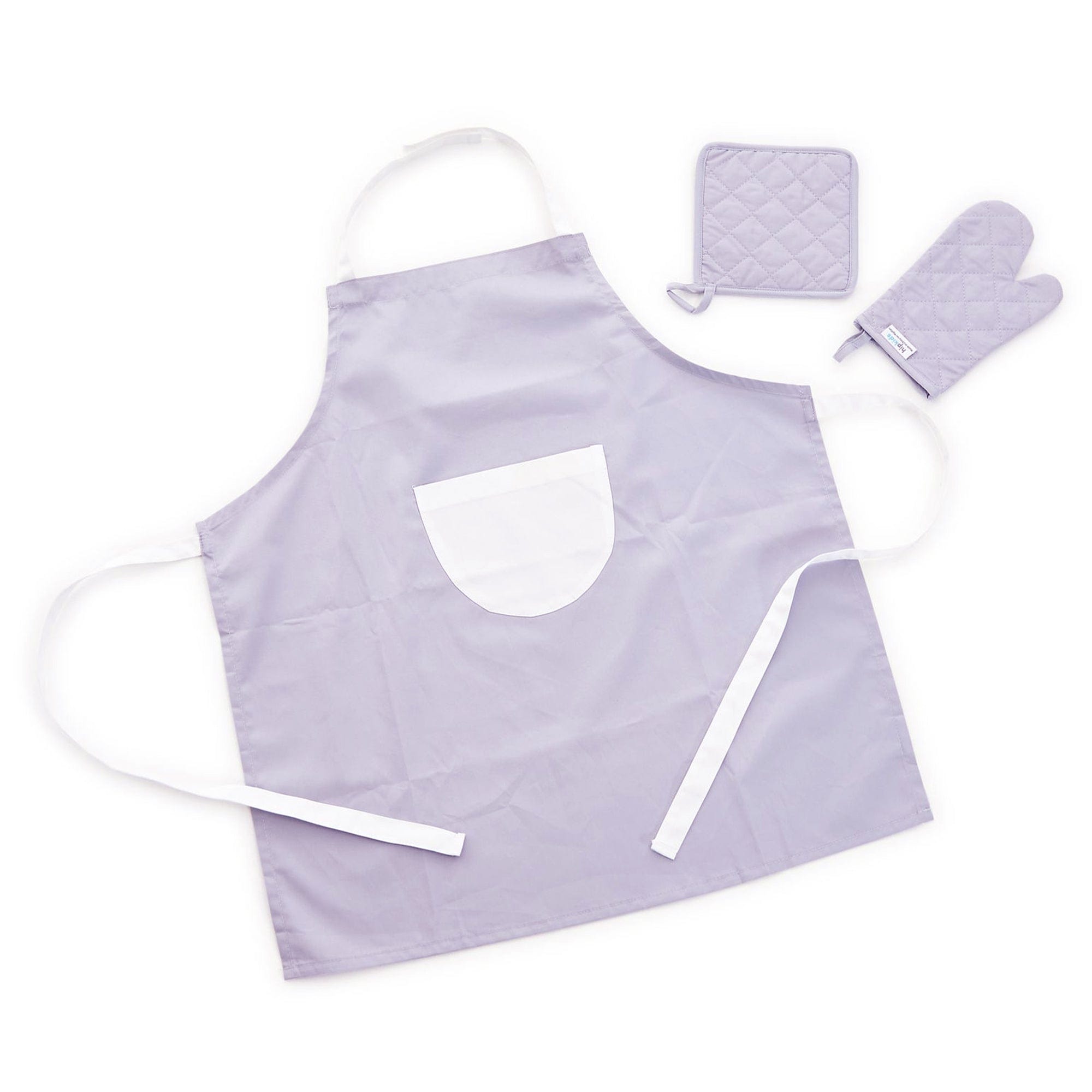 Kids Kitchen Apron & Oven Glove Set 4 Kids Kitchen Apron & Oven Glove Set
