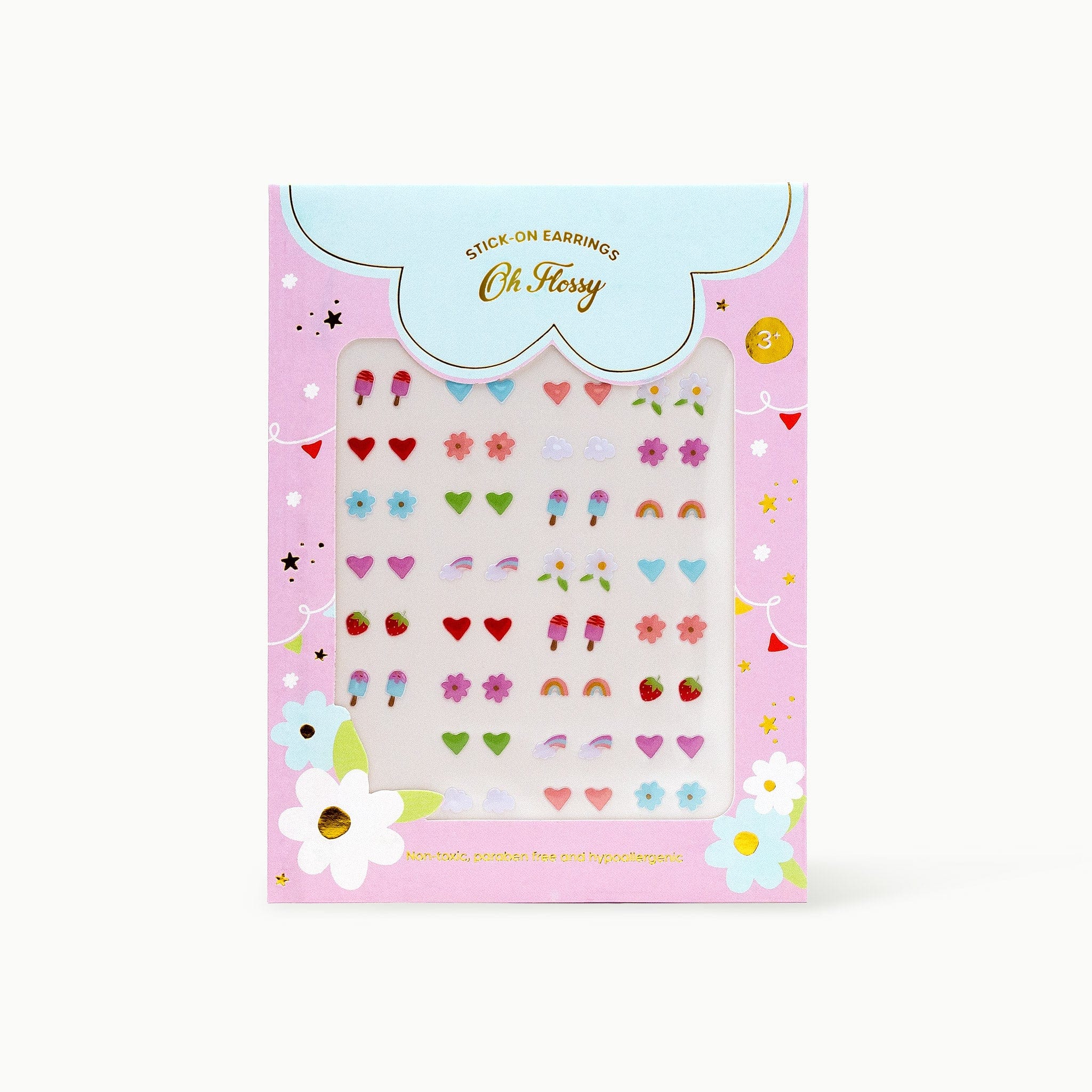 Oh Flossy Kids Stick-On Earrings 1 Oh Flossy Kids Stick-On Earrings