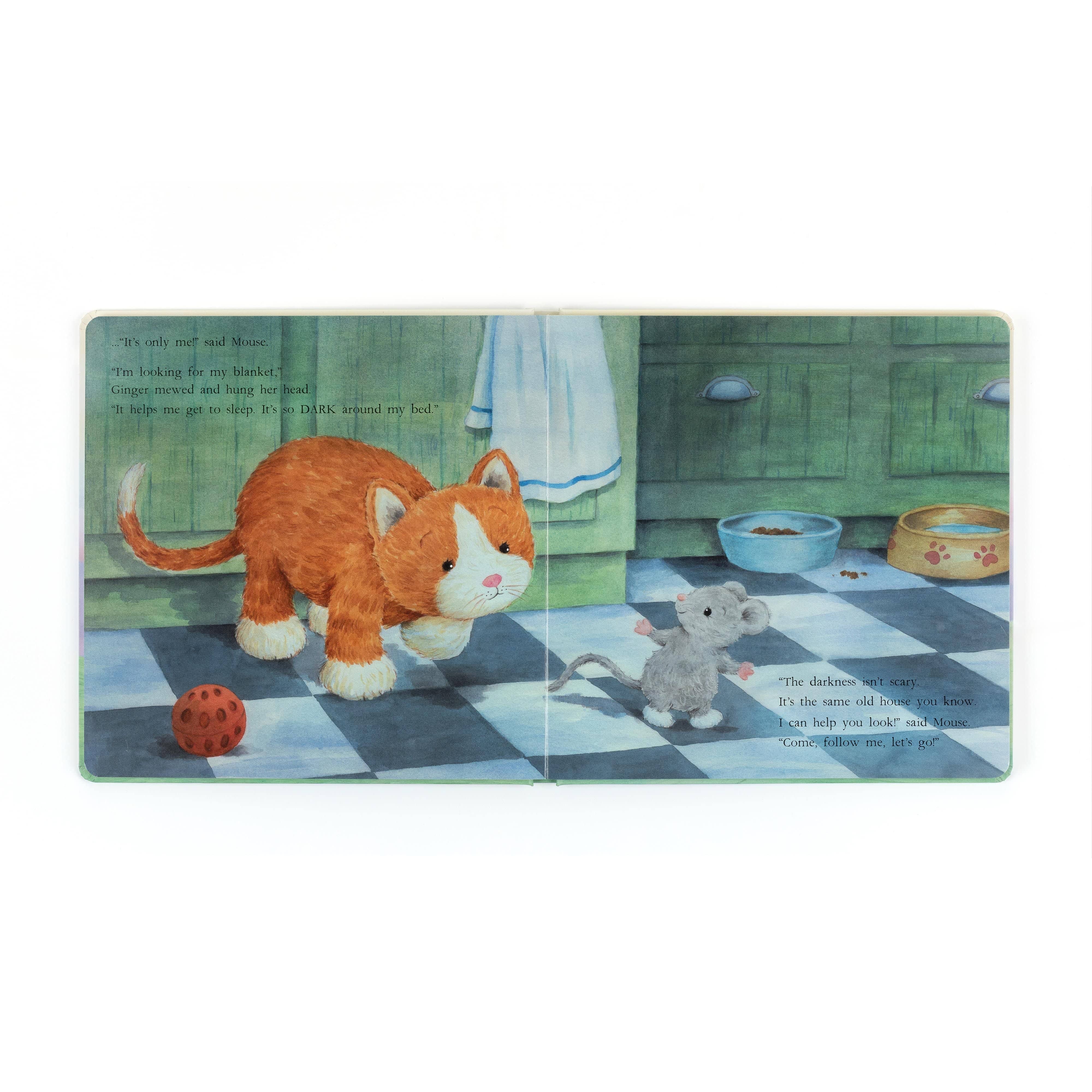 Jellycat MGinger the Courageous Kitten Book 3 Jellycat MGinger the Courageous Kitten Book