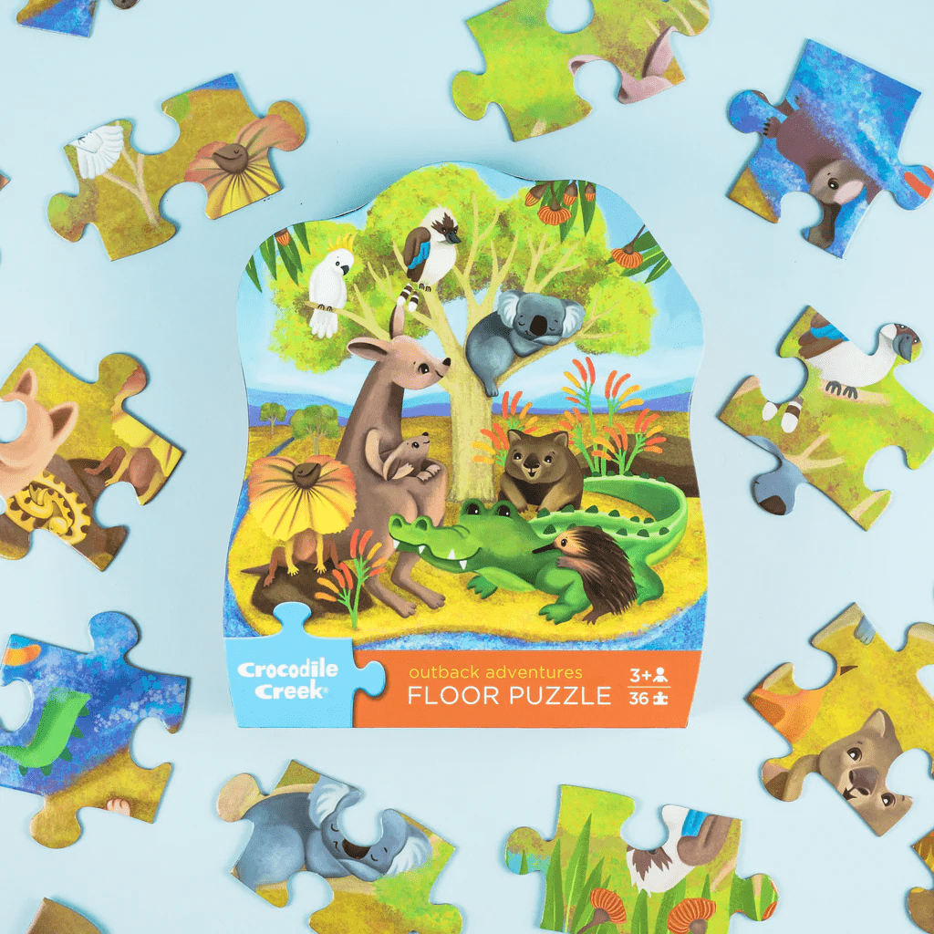 Crocodile Creek Classic Floor Puzzle 36 pc - Outback Adventures 2 Crocodile Creek Classic Floor Puzzle 36 pc - Outback Adventures