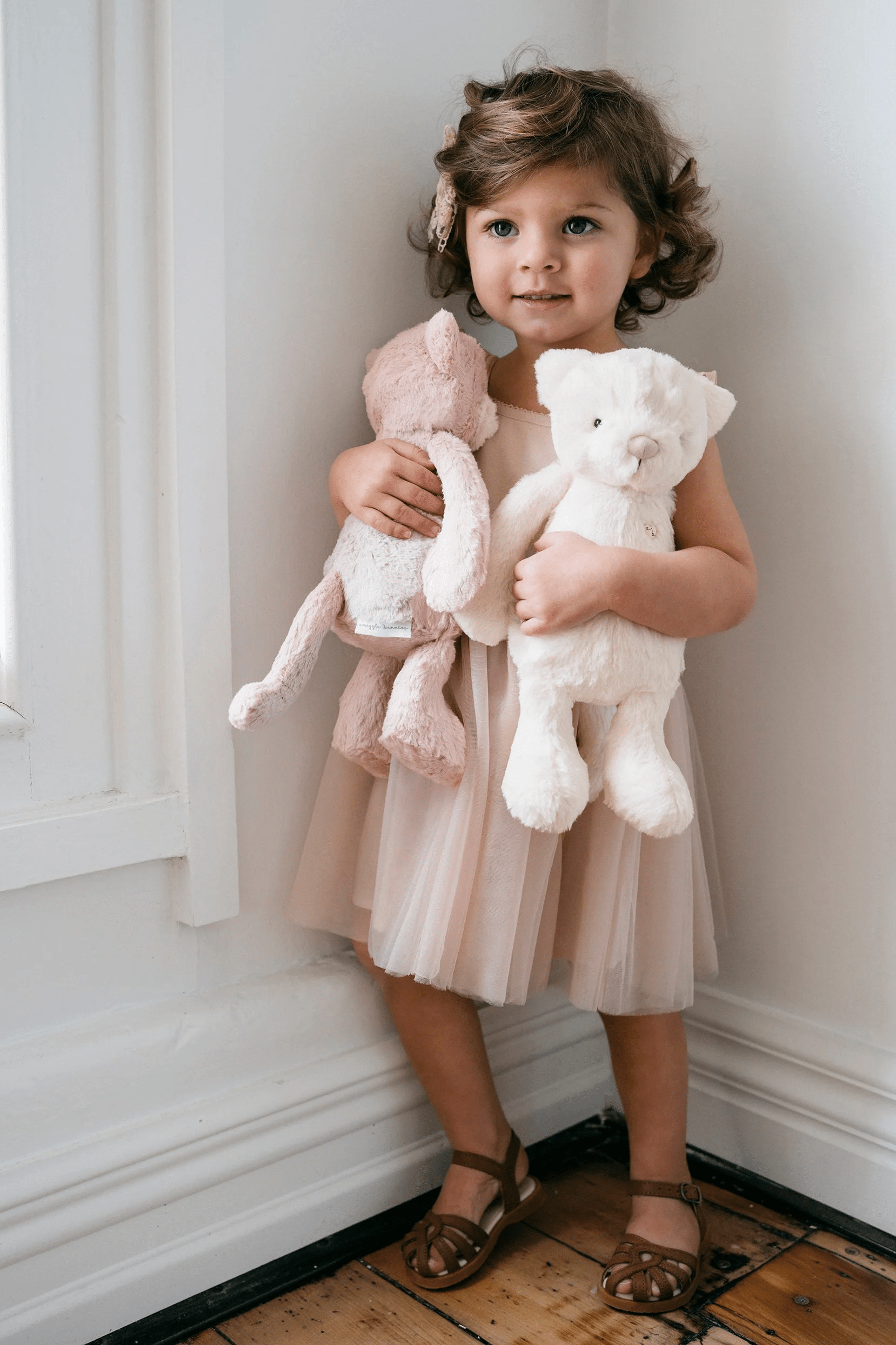 Snuggle Bunnies - Elsie the Kitty - Marshmallow 20cm 2 Snuggle Bunnies - Elsie the Kitty - Marshmallow 20cm
