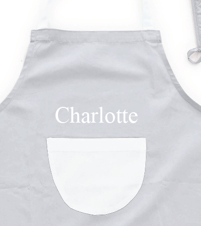 EMB Personalisation - Apron Set 1 EMB Personalisation - Apron Set