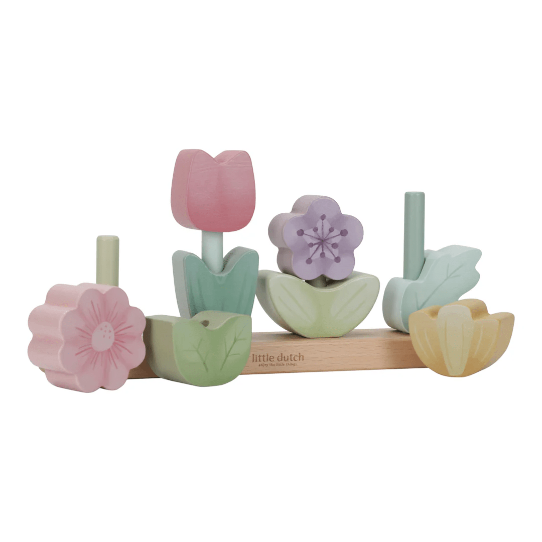 Little Dutch Fairy Garden Stacking Puzzle Flower 3 Little Dutch Fairy Garden Stacking Puzzle Flower