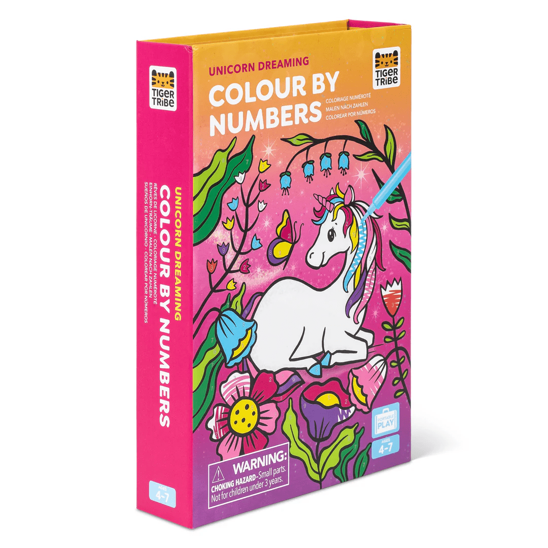 Tiger Tribe Colour by Numbers - Unicorn Dreaming 7 Tiger Tribe Colour by Numbers - Unicorn Dreaming