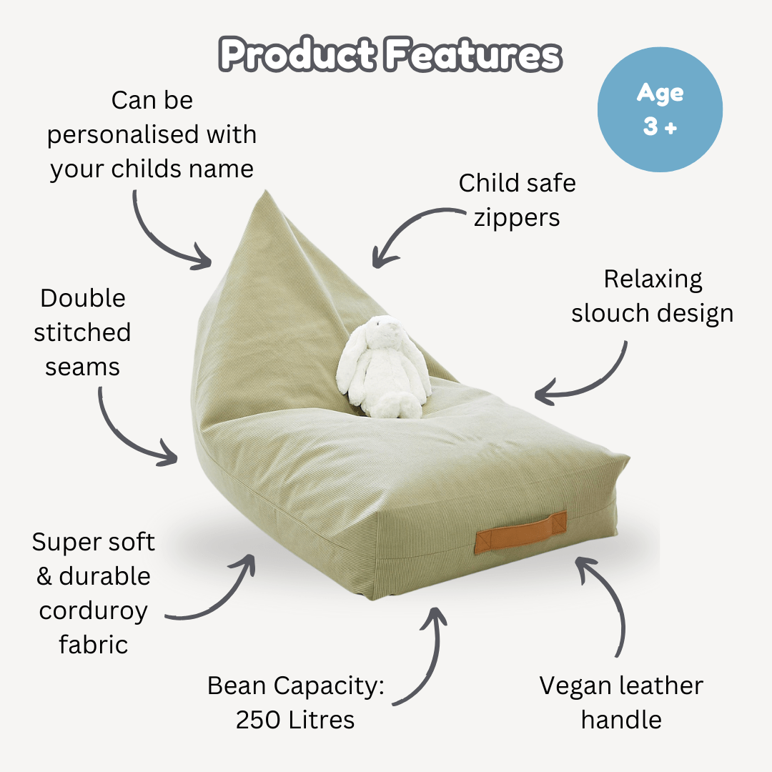 ARYA Corduroy Bean Bag 4 ARYA Corduroy Bean Bag