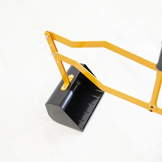 Kids Steel Toy Ride-On Excavator - Mustard 12 Kids Steel Toy Ride-On Excavator - Mustard