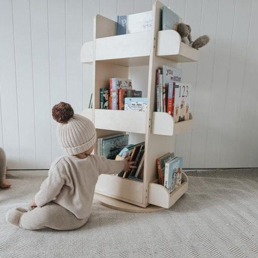 2 in 1 Rotating Bookshelf / Toy Organiser 10 2 in 1 Rotating Bookshelf / Toy Organiser