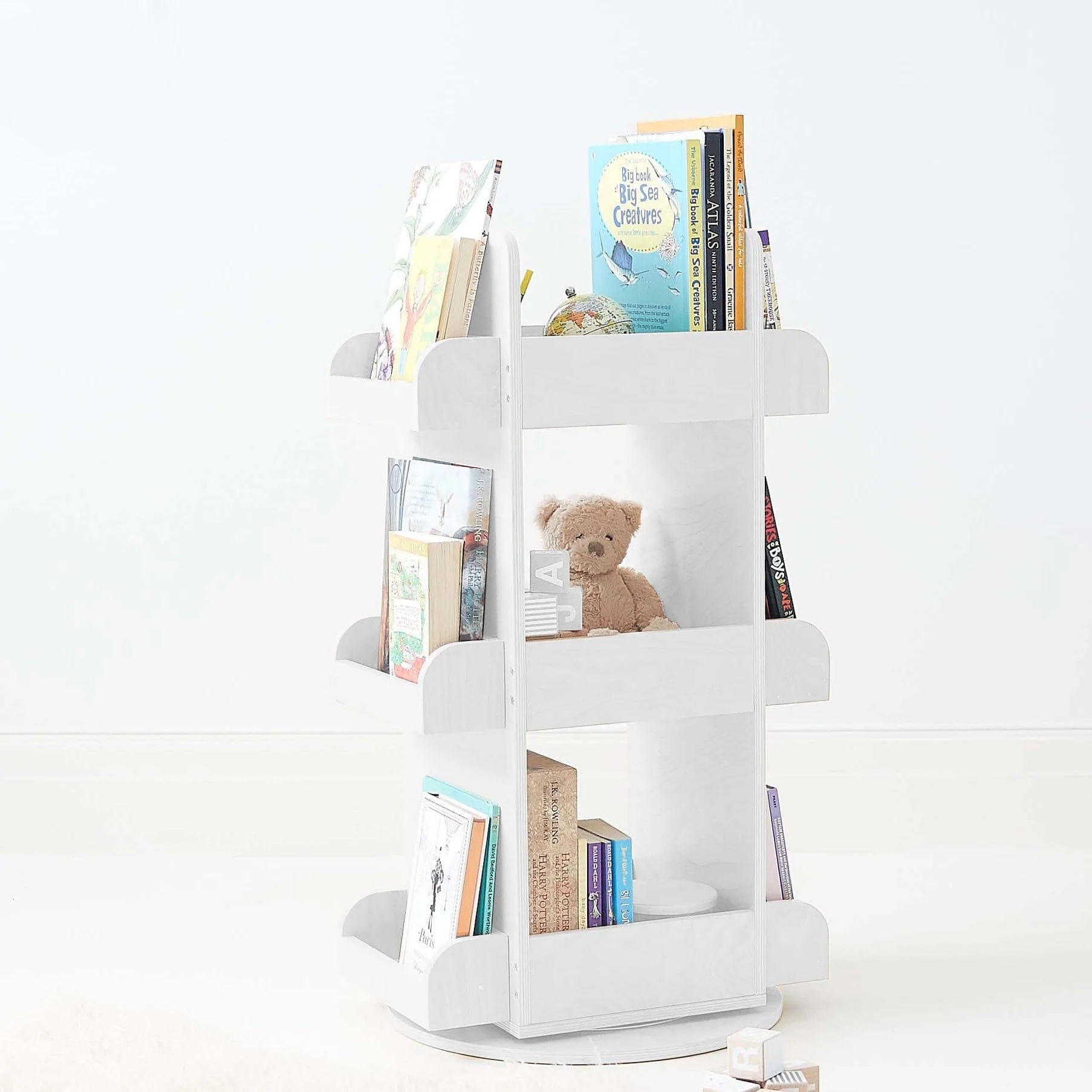2 in 1 Rotating Bookshelf / Toy Organiser 13 2 in 1 Rotating Bookshelf / Toy Organiser