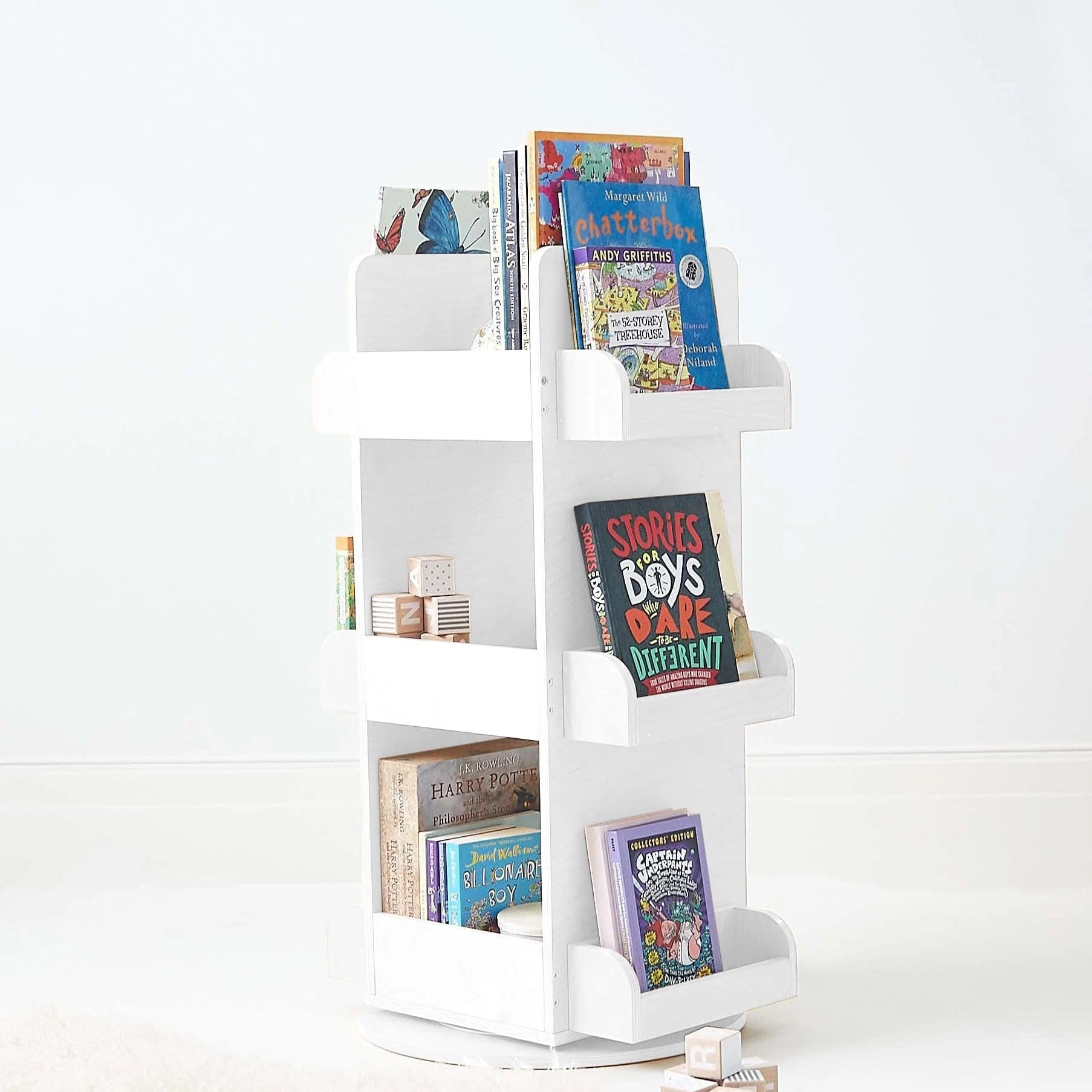 2 in 1 Rotating Bookshelf / Toy Organiser 14 2 in 1 Rotating Bookshelf / Toy Organiser