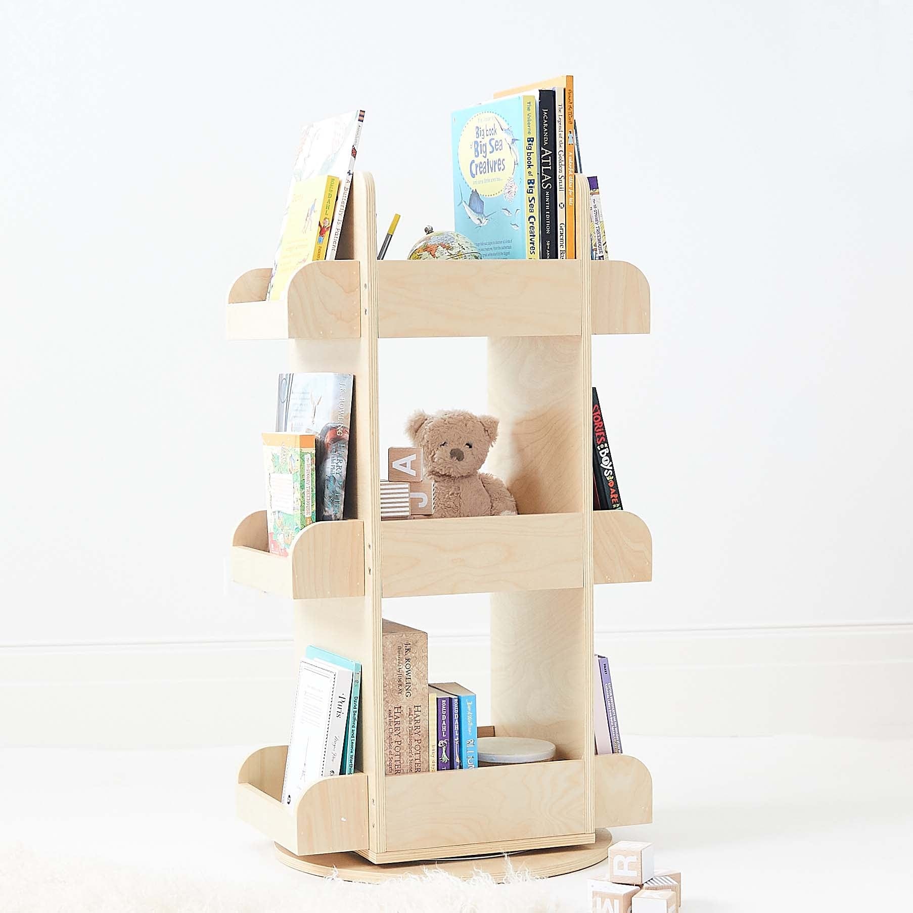 2 in 1 Rotating Bookshelf / Toy Organiser 2 2 in 1 Rotating Bookshelf / Toy Organiser
