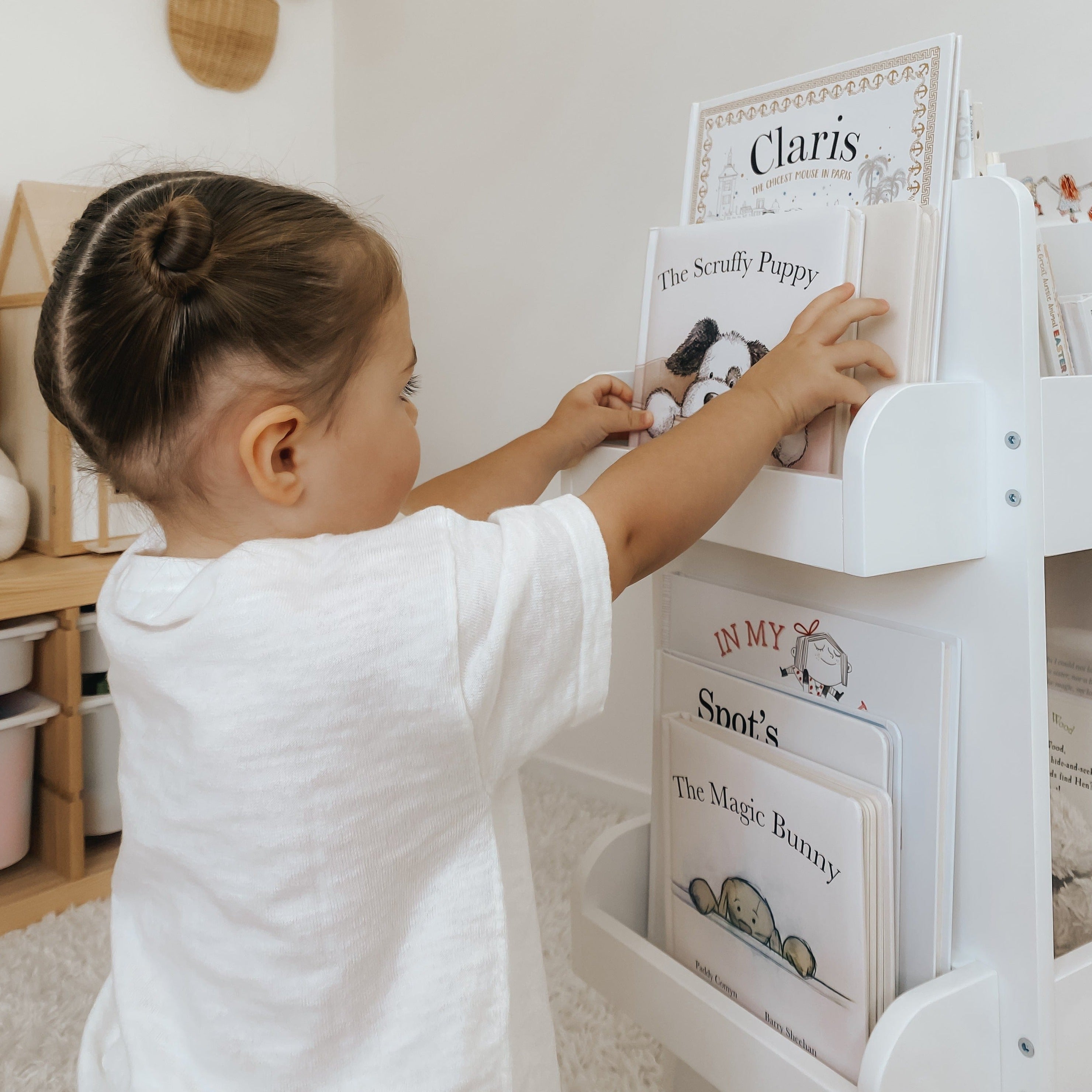 2 in 1 Rotating Bookshelf / Toy Organiser 8 2 in 1 Rotating Bookshelf / Toy Organiser
