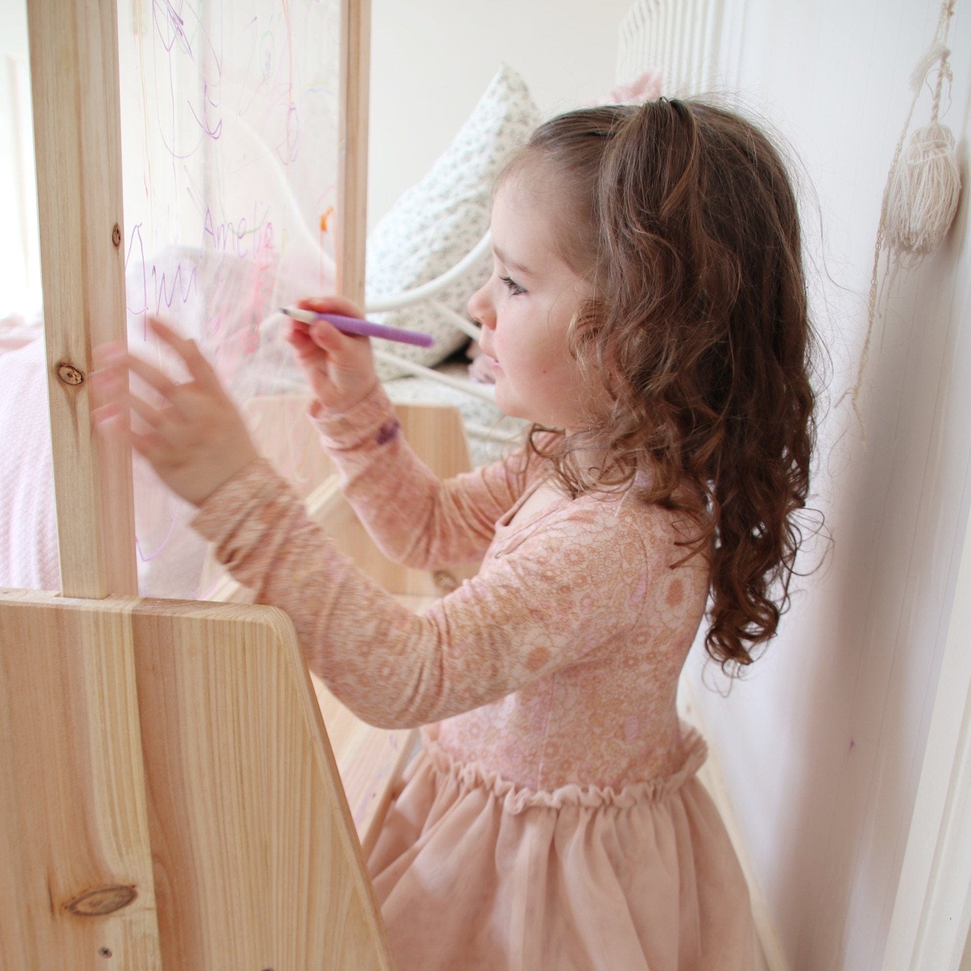 Toddler Perspex Easel 2 Toddler Perspex Easel
