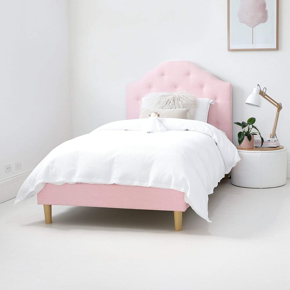 MIA Single Upholstered Bed