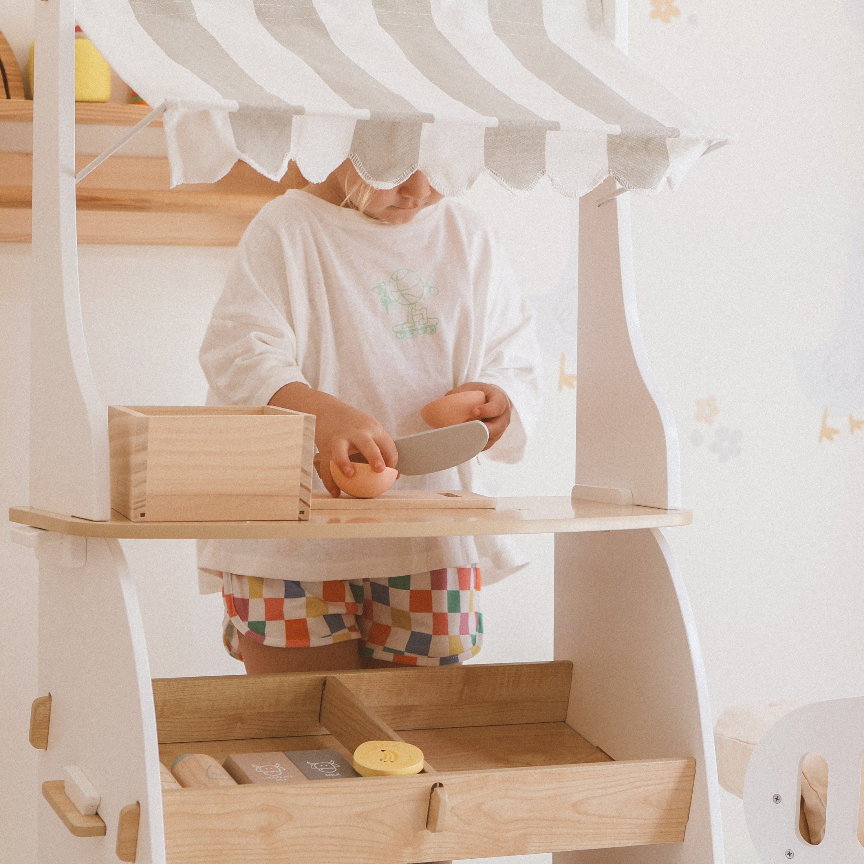 Toy Grocer Stand 6 Toy Grocer Stand