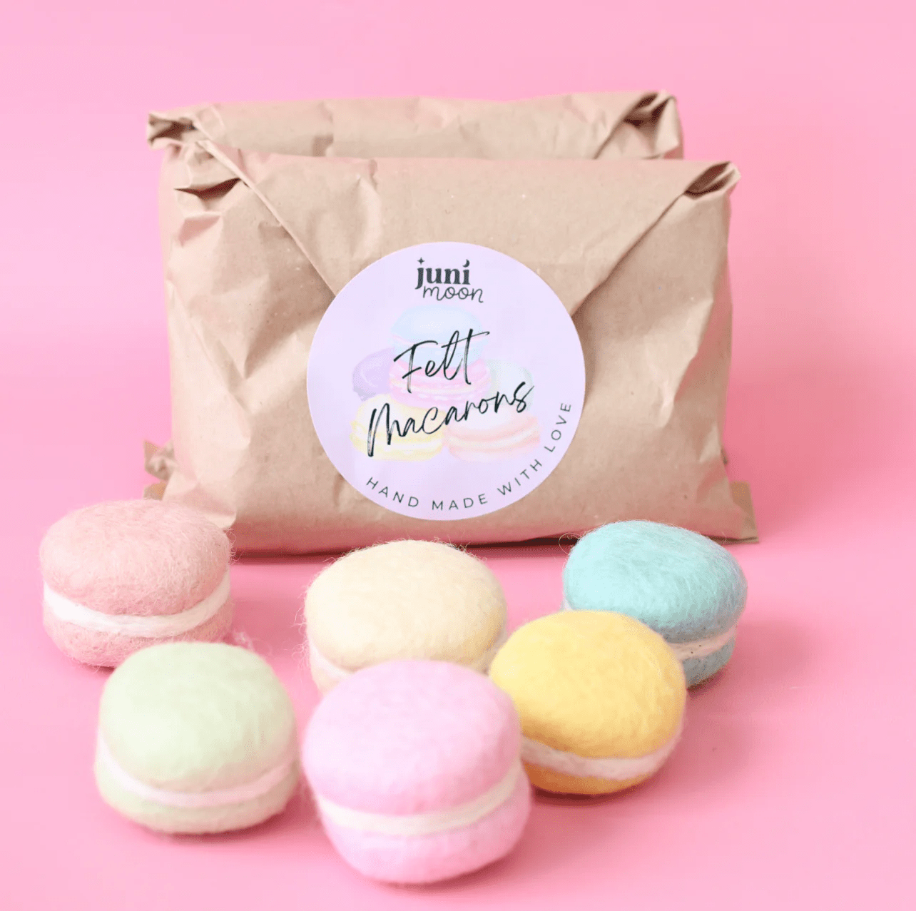 Juni Moon Pastel Macarons - 6pcs